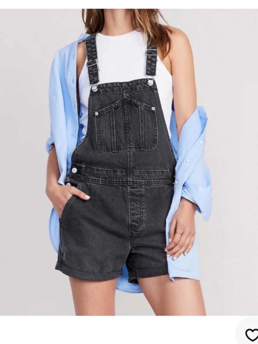 OLD NAVY SLOUCHY SHORTS OVERALLS